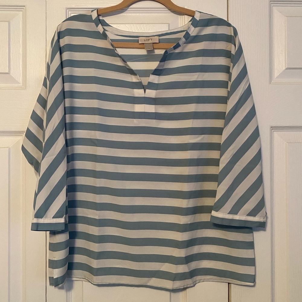 Loft║striped blouse